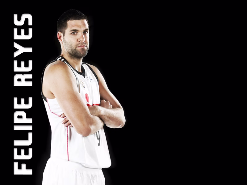 Felipe Reyes, el mejor del Madrid en la victoria ante el Dinamo Sassari (58-83)
