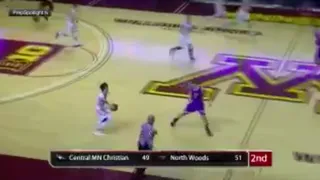 Espectacular canasta ganadora sobre la bocina en instituto en USA (VIDEO)