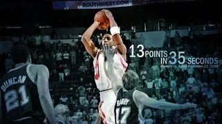 Tracy McGrady, una historia en 37 segundos
