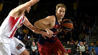 Final de infarto en el asalto de Olympiacos al Palau Blaugrana (67-69)
