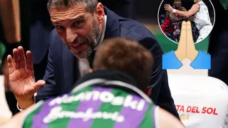 Da un paso adelante en el Unicaja e Ibon Navarro lo celebra: “Gracias a Dios”