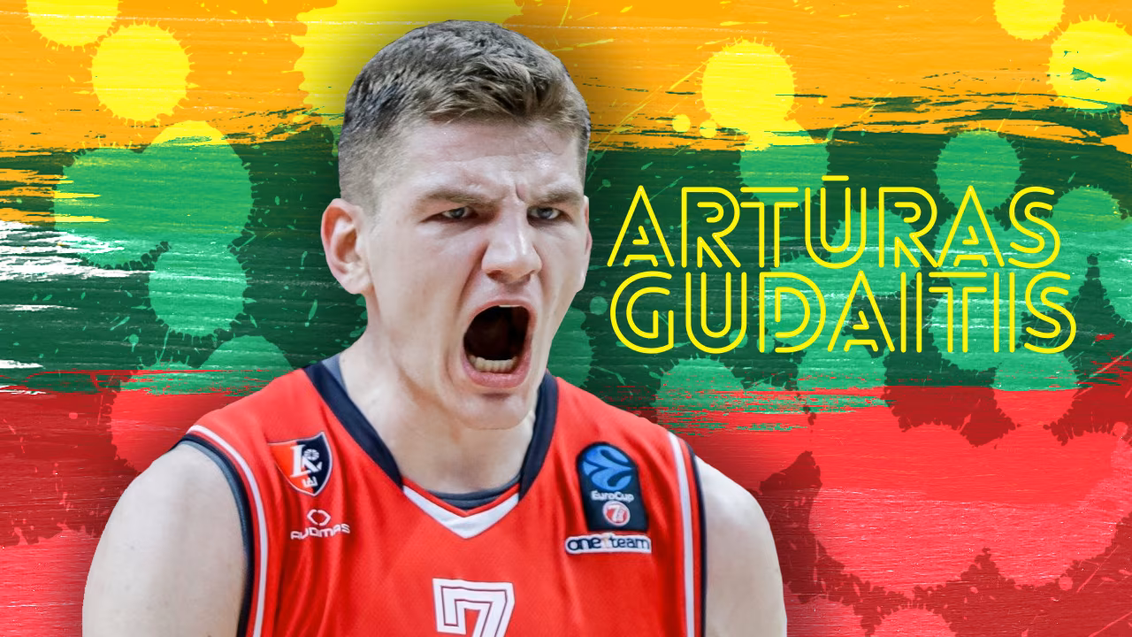 Descubre a Artūras Gudaitis, uno de los pivots con mayor potencial del mercado