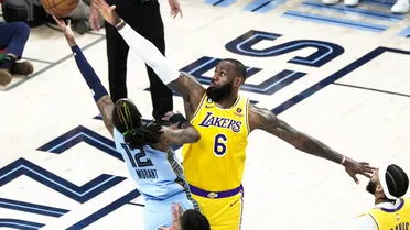 Lakers: LeBron admite que jugó ‘como una mierda’ en el quinto partido ante Grizzlies