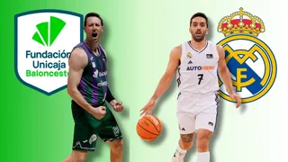 Unicaja vs Real Madrid ACB de baloncesto: ¿Cuándo y dónde verlo?