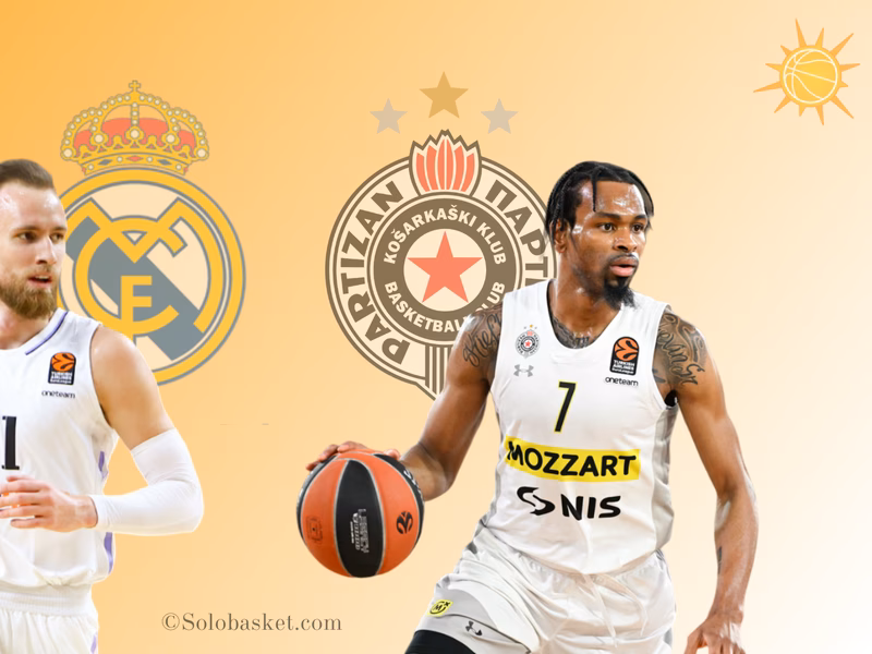 Playoffs Euroliga: el Real Madrid ante el reto del ‘tapado’ Partizán de Obradovic