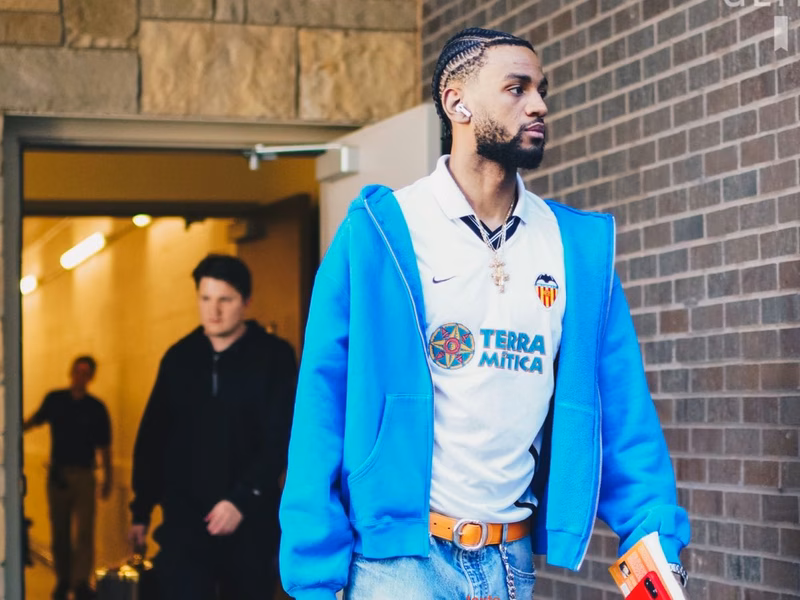 El jugador de la NBA que luce una mítica camiseta del Valencia
