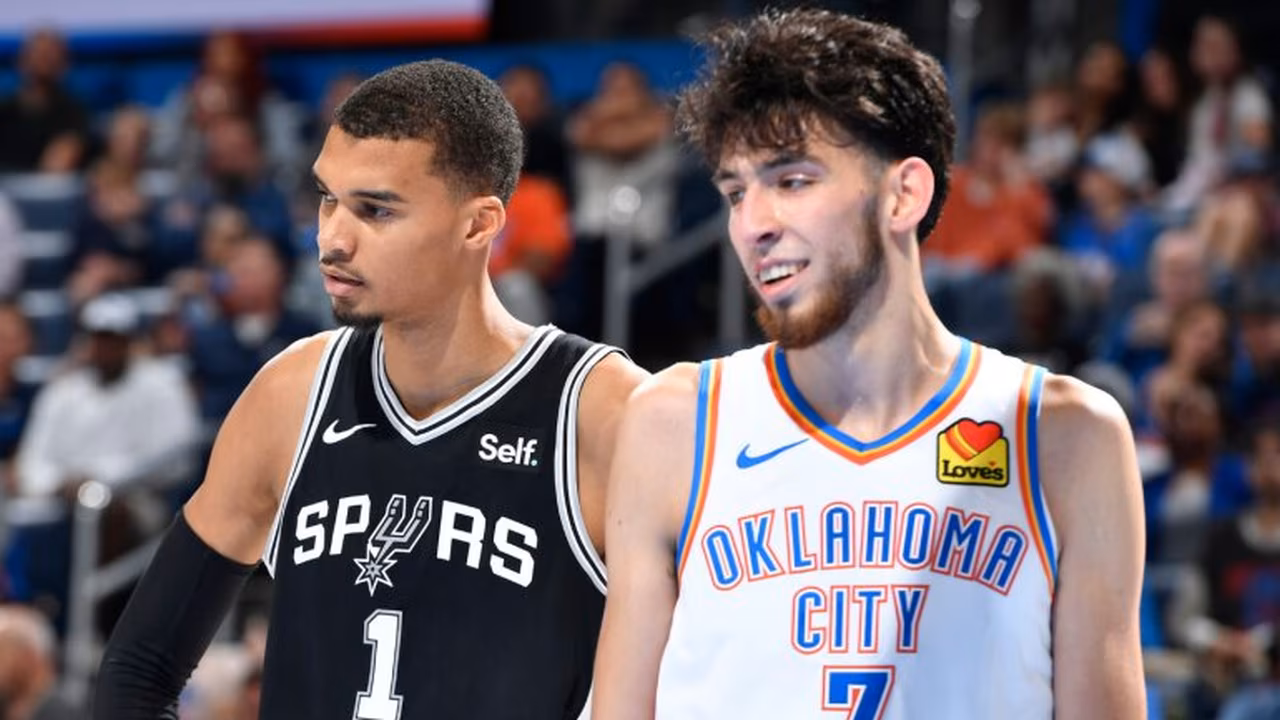 Wembanyama vs. Holmgreen: los dos unicornios de la NBA tuvieron su primera batalla