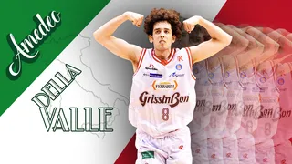 De no jugar en NCAA a brillar en Europa. Conoce a la promesa italiana, Amedeo Della Valle
