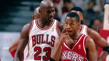 El primer encuentro entre Michael Jordan y Allen Iverson