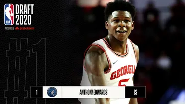 Draft 2020: Anthony Edwards elegido #1. Todas las elecciones y traspasos de la noche