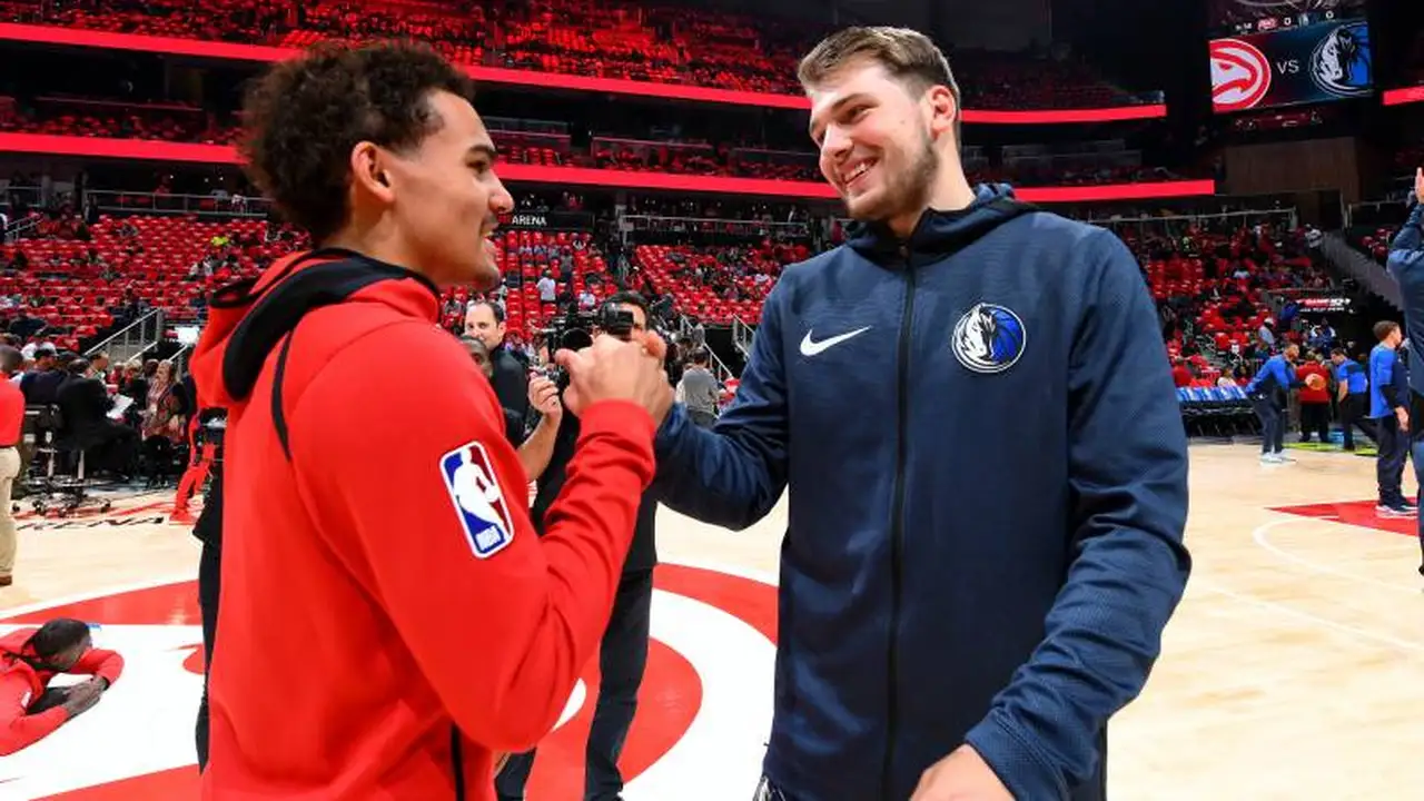 Luka Doncic y Trae Young: todos los jugones sonríen igual