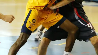Los jóvenes Bakary Konate y Samuel Domínguez, cedidos por Gran Canaria 2014 a U.B. La Palma