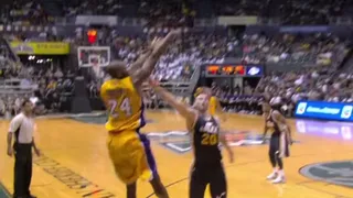 VÍDEO Kobe Bryant vuelve a anotar 257 días después