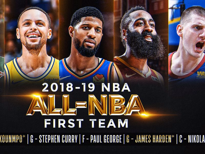 Anunciados los mejores quintetos de la temporada en la NBA ¿Y Lebron?