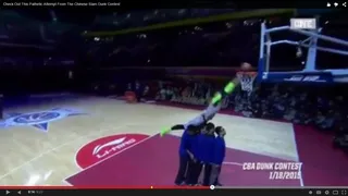 CBA China: Intenta un mate sobre cinco personas… con resultado desastroso