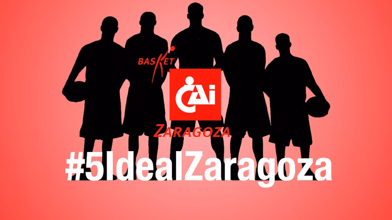 Quinteto histórico del Basket Zaragoza