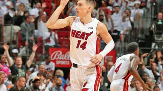 Tyler Herro pulverizó récords con una actuación fantástica