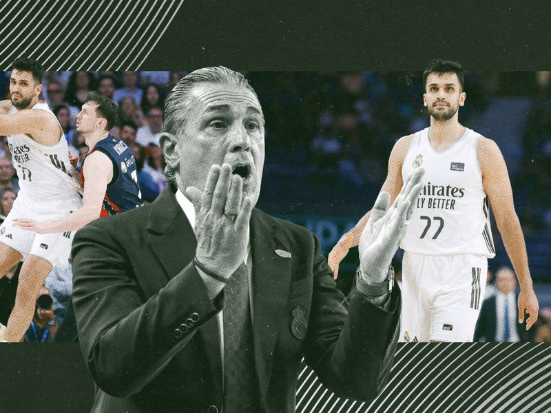 Racha preocupante y un inicio horroroso del fichaje saca de quicio a Scariolo en el Real Madrid