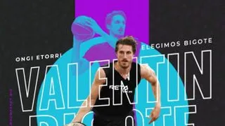 Valentin Bigote recala en el RETAbet Bilbao Basket