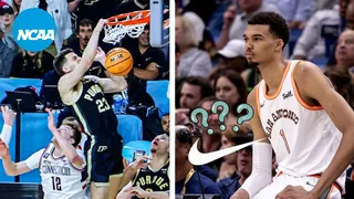 NBA viral: La final NCAA lo ‘eclipsa’ todo y… ¿nuevo logo de Wembanyama?