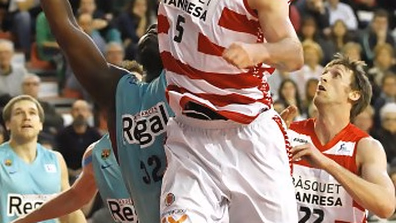 El Barcelona Regal de la Euroliga aparece en el Nou Congost (76-88)