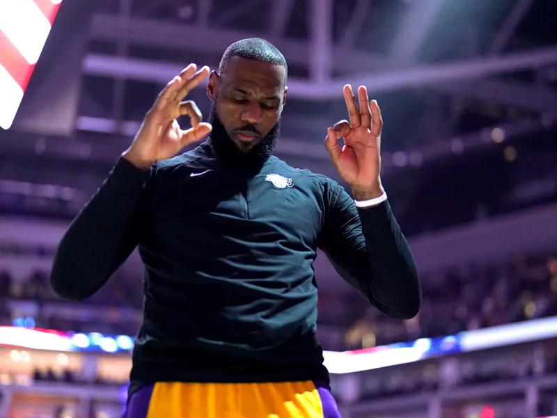 Cuánto falta para que LeBron James llegue a los 47.000 puntos en la NBA