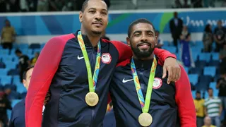 Carmelo Anthony recibe entrenamientos con jugadores de los Brooklyn Nets