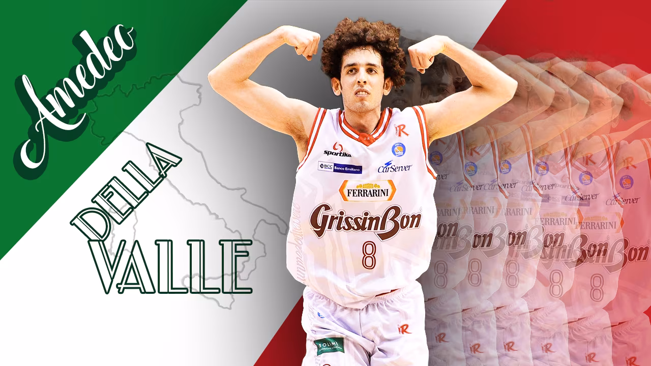De no jugar en NCAA a brillar en Europa. Conoce a la promesa italiana, Amedeo Della Valle