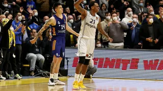 El Real Madrid encadena cinco derrotas a domicilio en Euroliga (75-74)