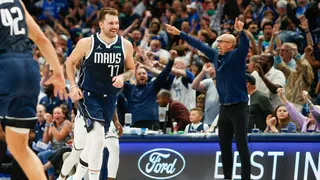 Doncic se inventa un triple imposible: “Trabajo en ello”