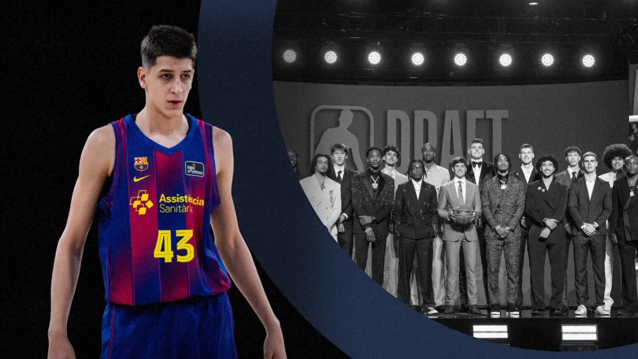 ¿Dónde se sitúa Nikola Kusturica del Barça Basket para el Draft NBA de 2028?