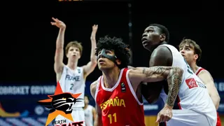 Izan Almansa contundente: “Quiero seguir los pasos de Alex Sarr en el Draft NBA”