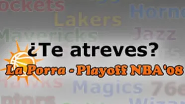 Haz tu porra de los Playoffs NBA 2008 y gana a los mejores