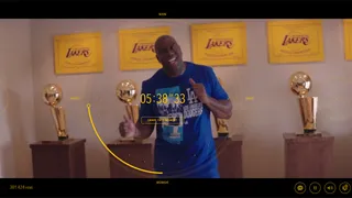 ‘Magic’ Johnson, más Happy que nunca en el videoclip más largo de la historia