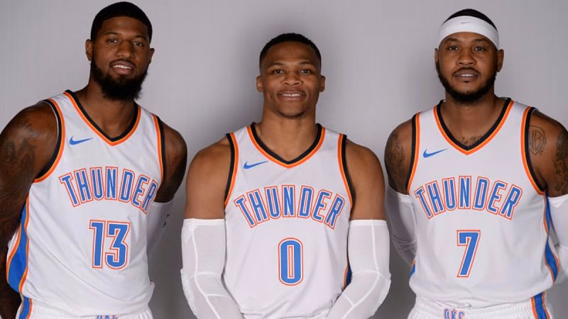 El fracaso de los Thunder: un modelo fallido de Big-Three