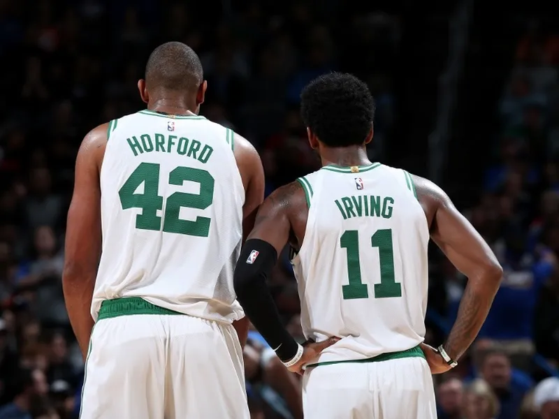 Kyrie Irving y Al Horford hacen temblar los cimientos de los Boston Celtics