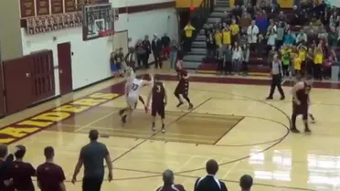 Ha vuelto a ocurrir en USA: increíble canasta ganadora en high school (VIDEOS)