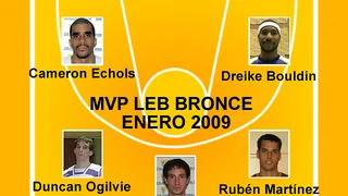 LEB Bronce: Solobasket presenta a los MVP del mes de enero