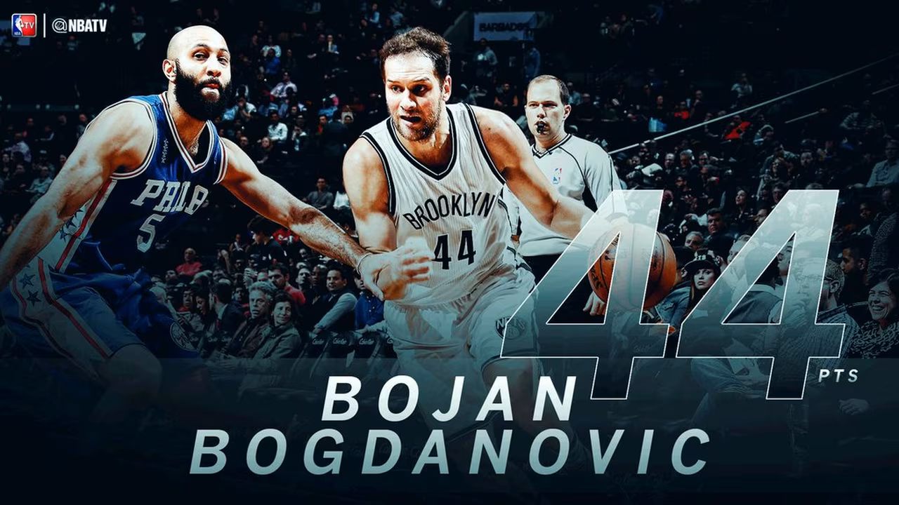 Bogdanovic (44) iguala a Petrovic en su mejor noche; Spurs desconectan a los Clippers