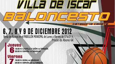 XVI Torneo Internacional Cadete “Villa de Íscar”: plantillas, calendario y horarios