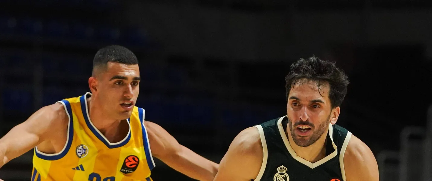 El Real Madrid remonta ante el Maccabi con 21 triples, su r&eacute;cord en la Euroliga