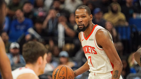 Playoffs NBA: ¿estará Kevin Durant de vuelta para el Juego 2 de los Rockets ante los Lakers?