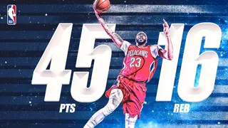 La noche de Anthony Davis y Nikola Jokic