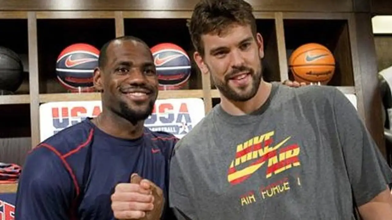 Canastas ganadoras de LeBron y Harden. Marc se resiente de su rodilla