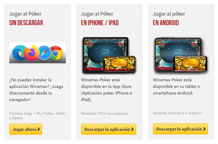 APLICACION DE WINAMAX