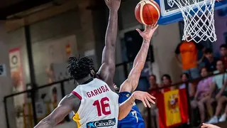 España venció a Argentina: el tapón de Garuba, los ausentes y la retransmisión