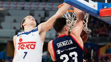 Luka Doncic y Toko Shengelia en el mejor quinteto de la Euroliga