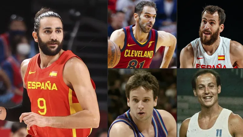 ¿Es Ricky Rubio el mejor base español de la historia? Comparativa del TOP 5