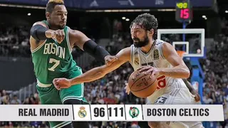 Boston Celtics repite la historia y vence al Real Madrid (111-96)