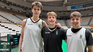 Joventut Badalona: Tres nuevos canteranos entrenan con el primer equipo